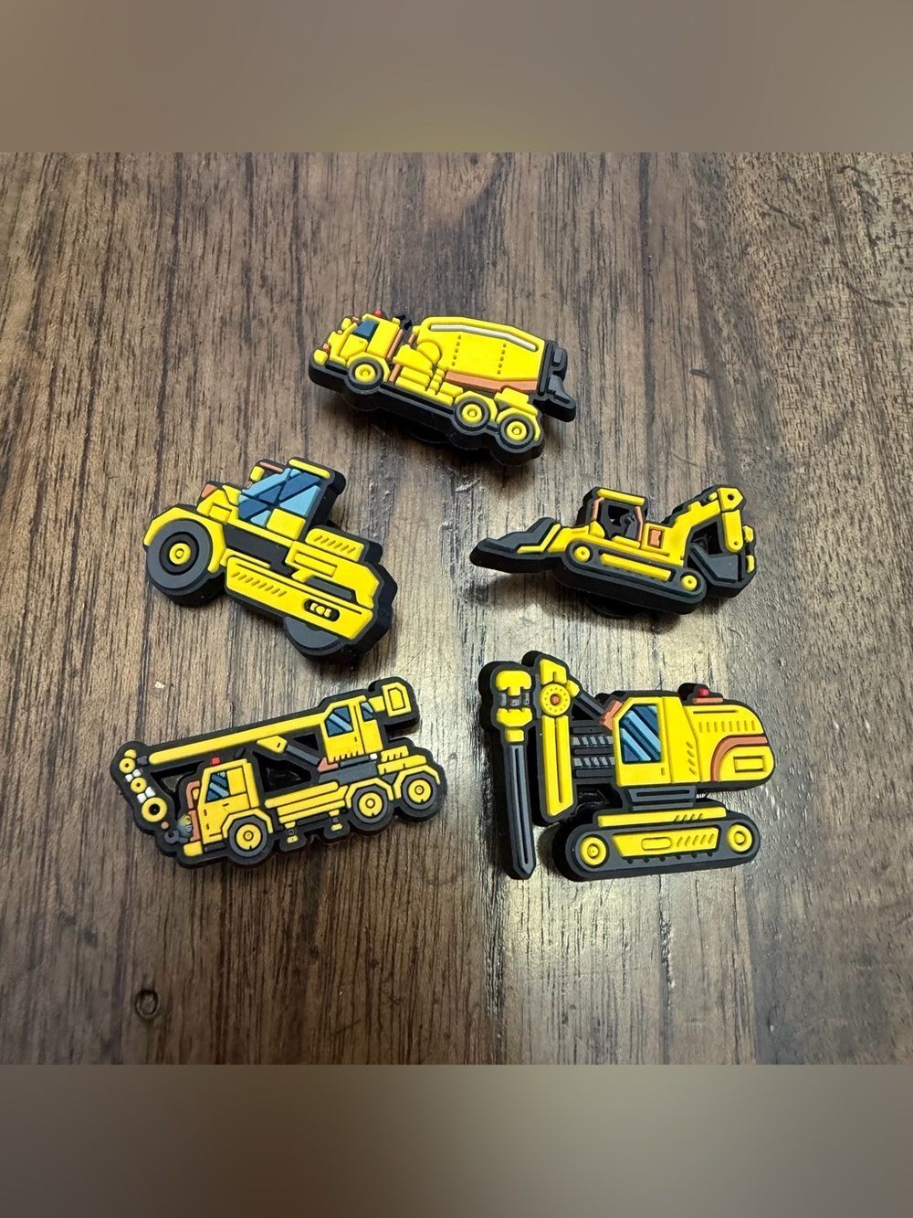 Construction Shoe Charms 